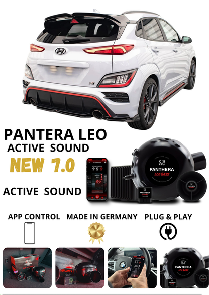 💕Sound Booster Panthera Scarico Elettronico Active Exhaust  Hyundai Kona💕