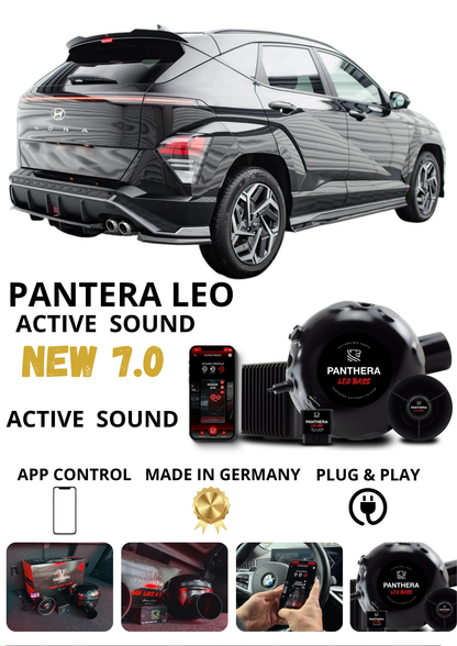 💕Sound Booster Panthera Scarico Elettronico Active Exhaust  Hyundai Kona Mk2💕