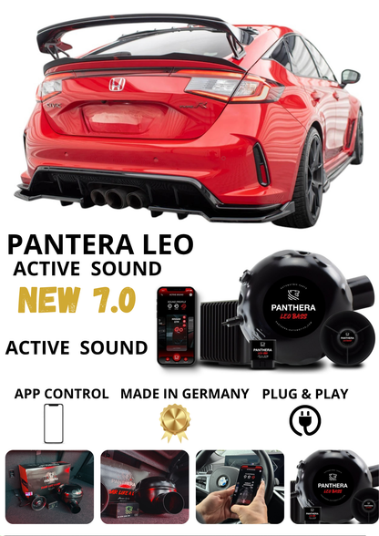 💕 Sound Booster Adatto per Honda Civic Type R Mk11 Active Exhaust Sportivo 💕