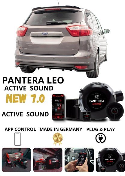 💕 Sound Booster Adatto per Ford C-Max Mk2 Active Exhaust Sportivo 💕