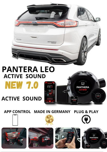 💕 Sound Booster Adatto per Ford Edge Mk2 Active Exhaust Sportivo 💕