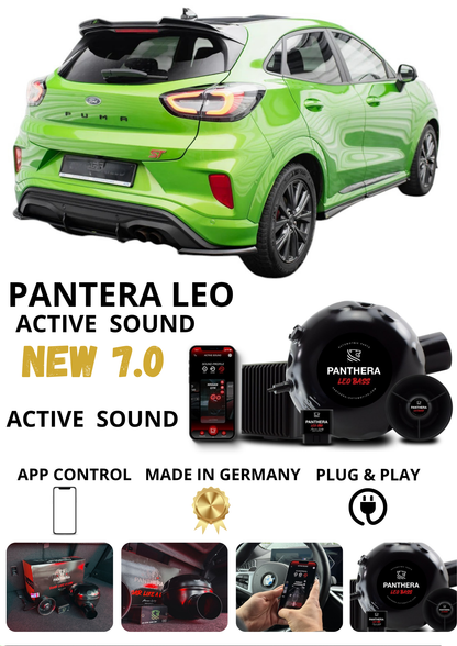 💕 Sound Booster Adatto per  Ford Puma ST 2019+ Active Exhaust Sportivo 💕