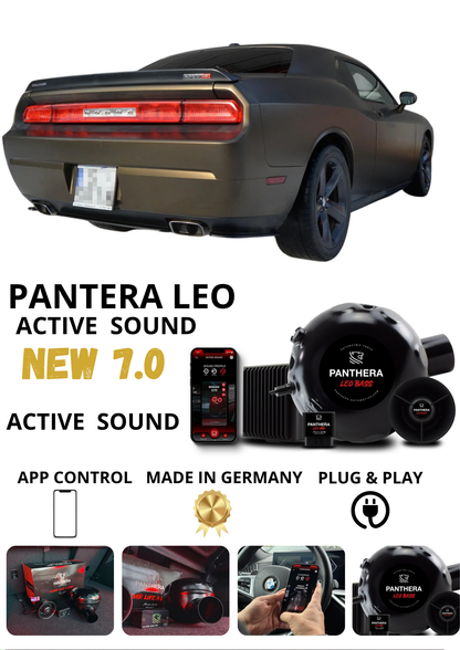 💕 Sound Booster Adatto per DODGE CHALLENGER MK3 Active Exhaust Sportivo 💕