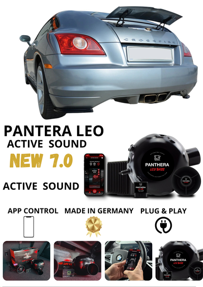 💕 Sound Booster Adatto per CHRYSLER CROSSFIRE Active Exhaust Sportivo 💕