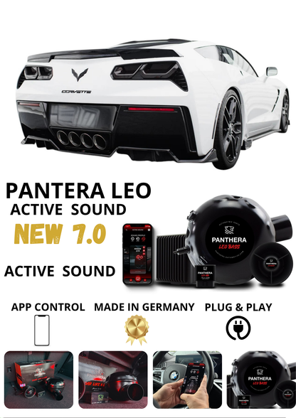 💕 Sound Booster Adatto per Chevrolet Corvette C7 Active Exhaust Sportivo 💕