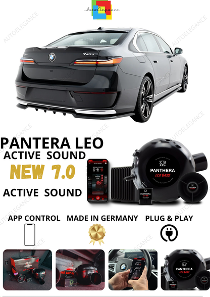 💕 Sound Booster Adatto per BMW 7 G70 Active Exhaust Sportivo 💕