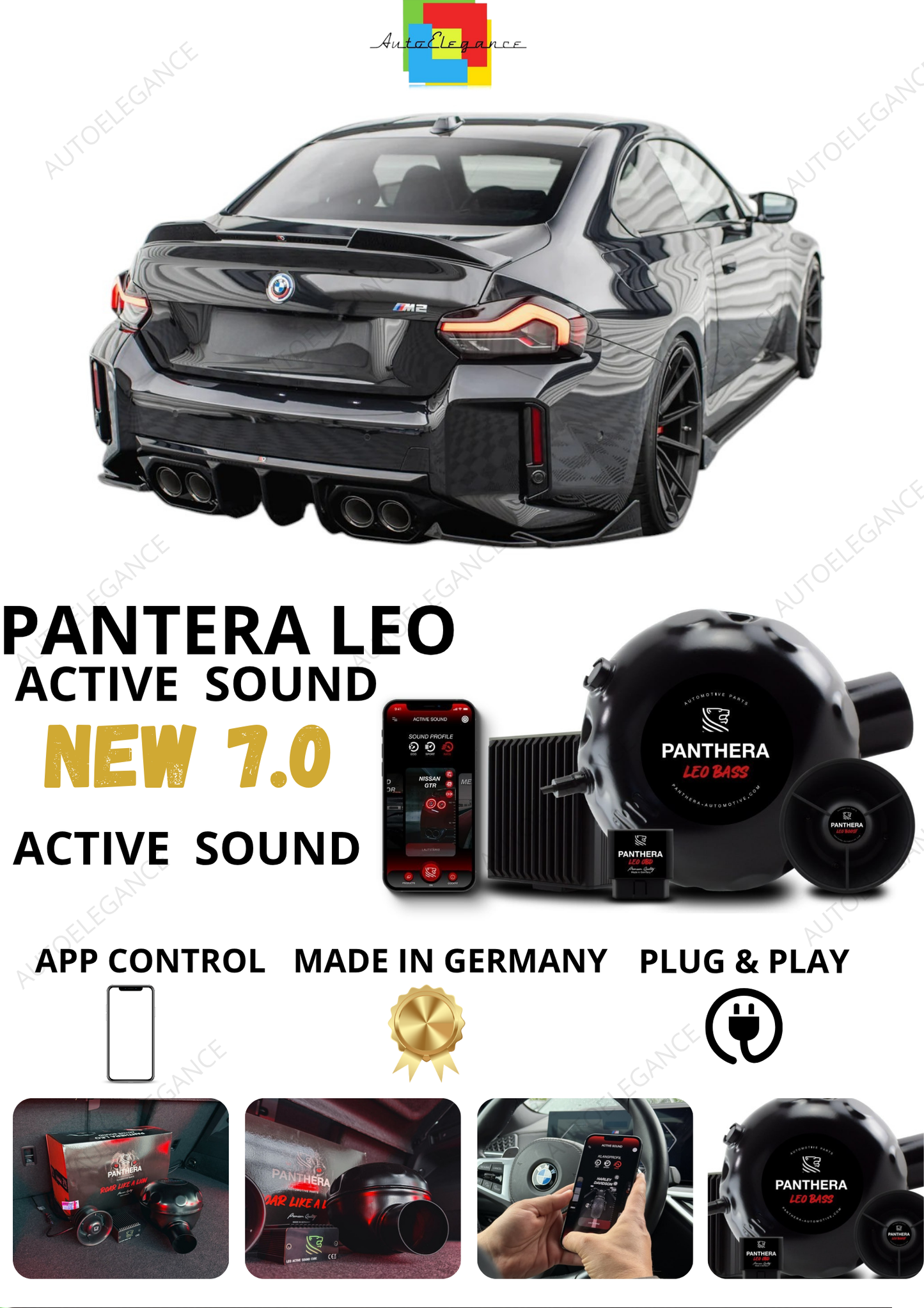💕 Sound Booster Adatto per BMW M2 G87 Active Exhaust Sportivo 💕