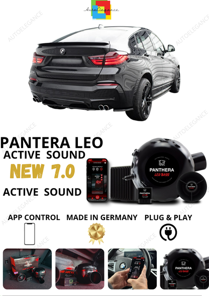 💕 Sound Booster Adatto per BMW X4 M-PACK F26  Active Exhaust Sportivo 💕