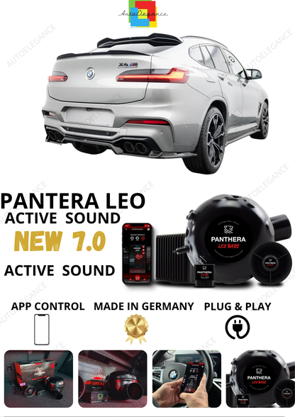 💕 Sound Booster Adatto per BMW X4 M-PACK G02 / F98  Active Exhaust Sportivo 💕