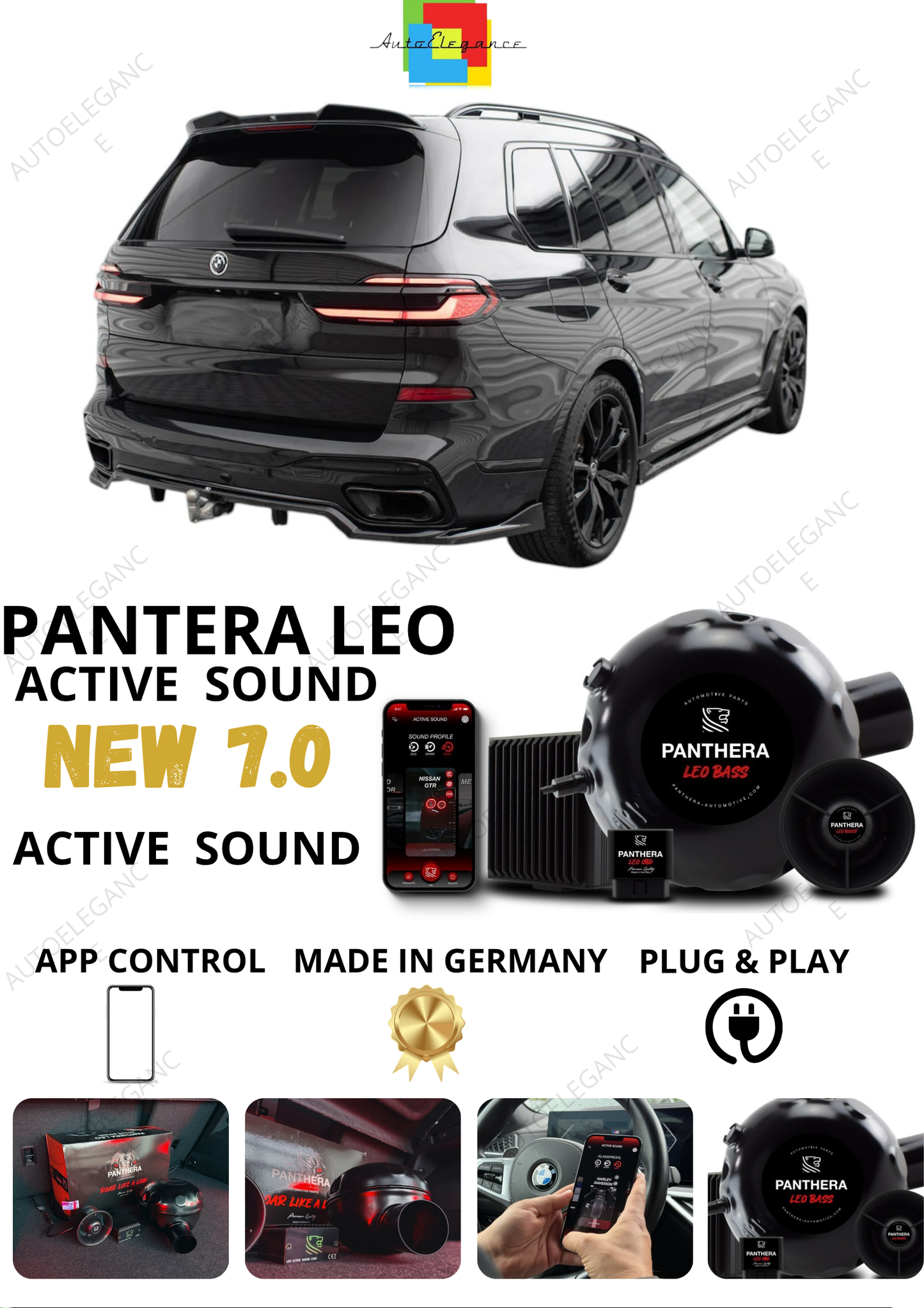 💕 Sound Booster Adatto per BMW X7 M-Pack G07  Active Exhaust Sportivo 💕