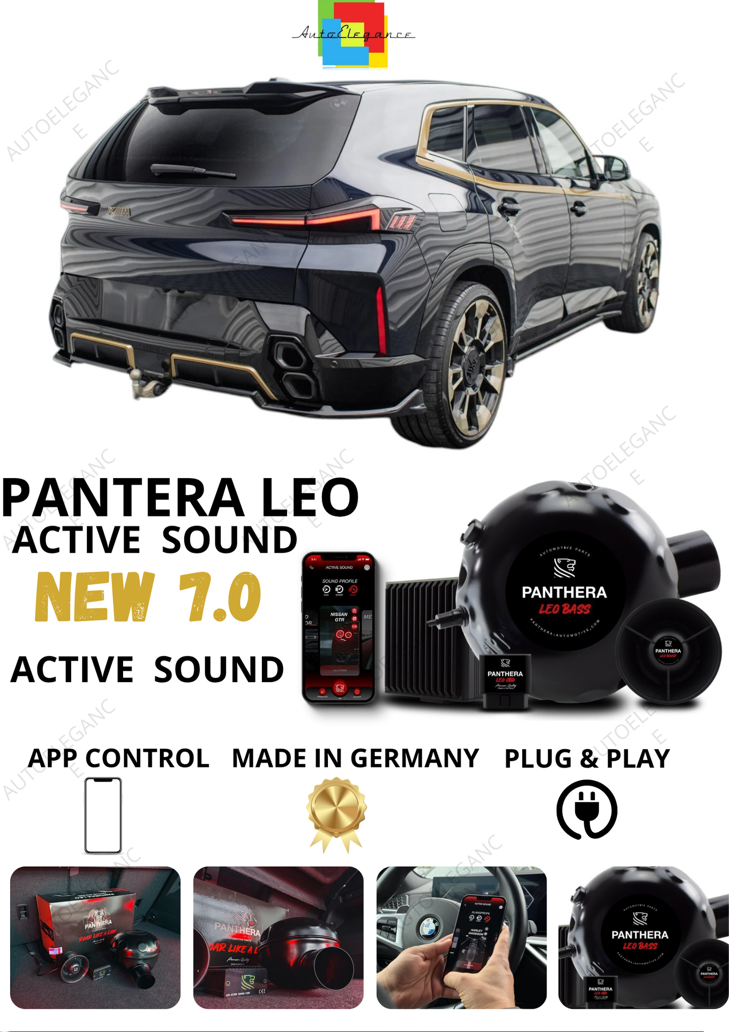 💕 Sound Booster Adatto per  BMW XM G09  Active Exhaust Sportivo 💕