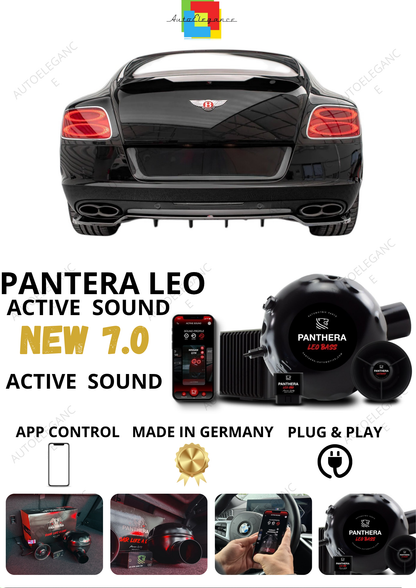 💕 Sound Booster Adatto per Bentley Continental GT V8 Active Exhaust Sportivo 💕