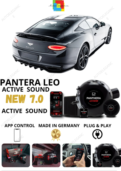 💕 Sound Booster Adatto per Bentley Continental GT Mk3Active Exhaust Sportivo 💕