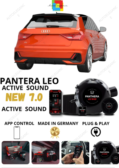💕 Sound Booster Adatto per Audi A1 S-Line GB 2018+Active Exhaust Sportivo 💕