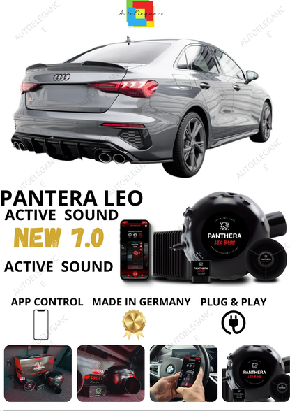 💕 Sound Booster Adatto per Audi A3 S-Line RS3/S3  8Y Active Exhaust Sportivo 💕
