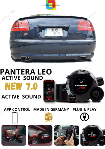 💕 Sound Booster Adatto per Audi A8 W12 D3 Active Exhaust Sportivo 💕