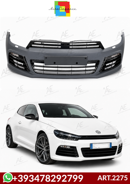 💕ART.2275  PARAURTI ANTERIORE R LOOK VW SCIROCCO III 2008-2014 💕