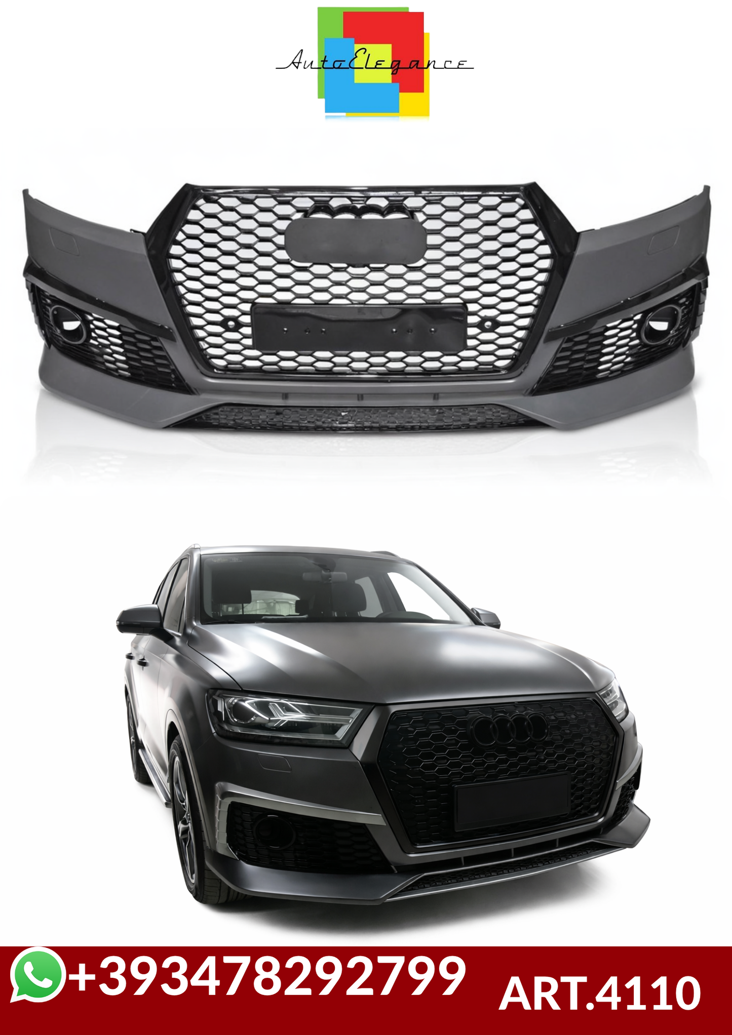 💕ART.4110 PARAURTI ANTERIORI  AUDI Q7 15-19💕