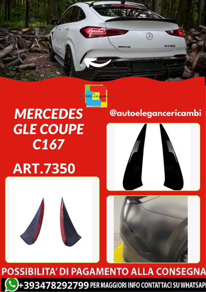 ART.7350 FLAPS MERCEDES GLE COUPE C167 NERO LUCIDO