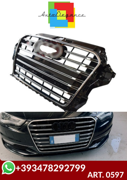 💕ART. 0597 GRIGLIA AUDI A3 8V 2012-2016 LOOK S3💕