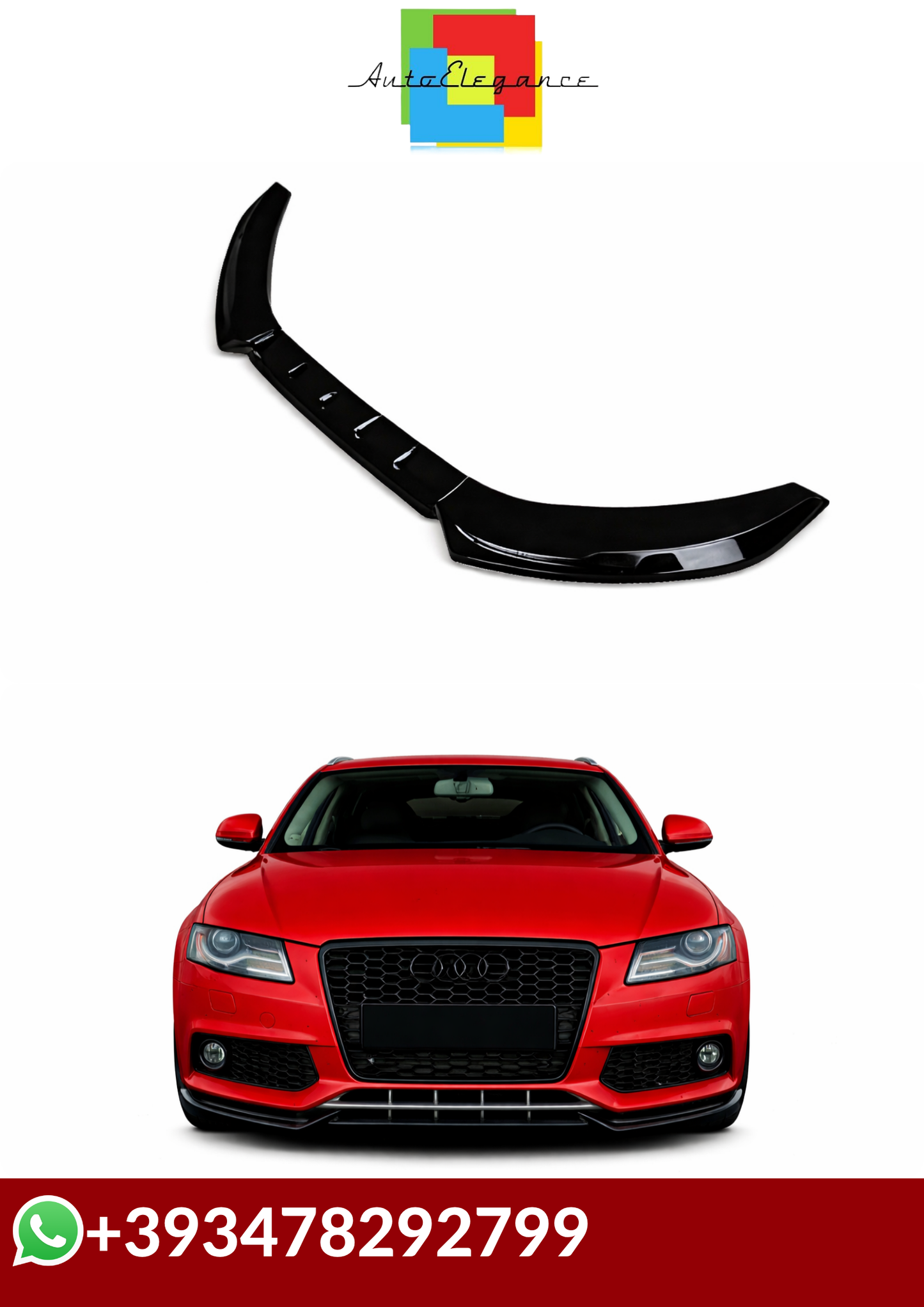 💕SPLITTER  Audi S4 A4 B8 TFSI TDI S-line 2008-2012  💕