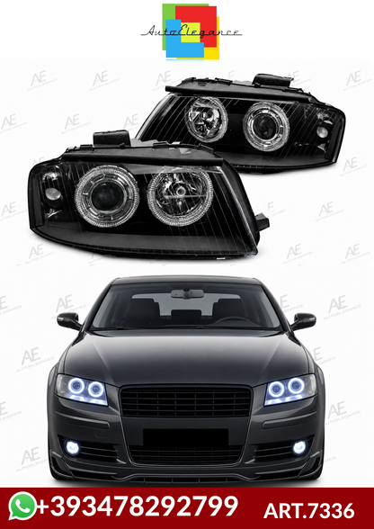 ART.7336 FARI ANTERIORI  AUDI A3 8P 05.03-03.08
