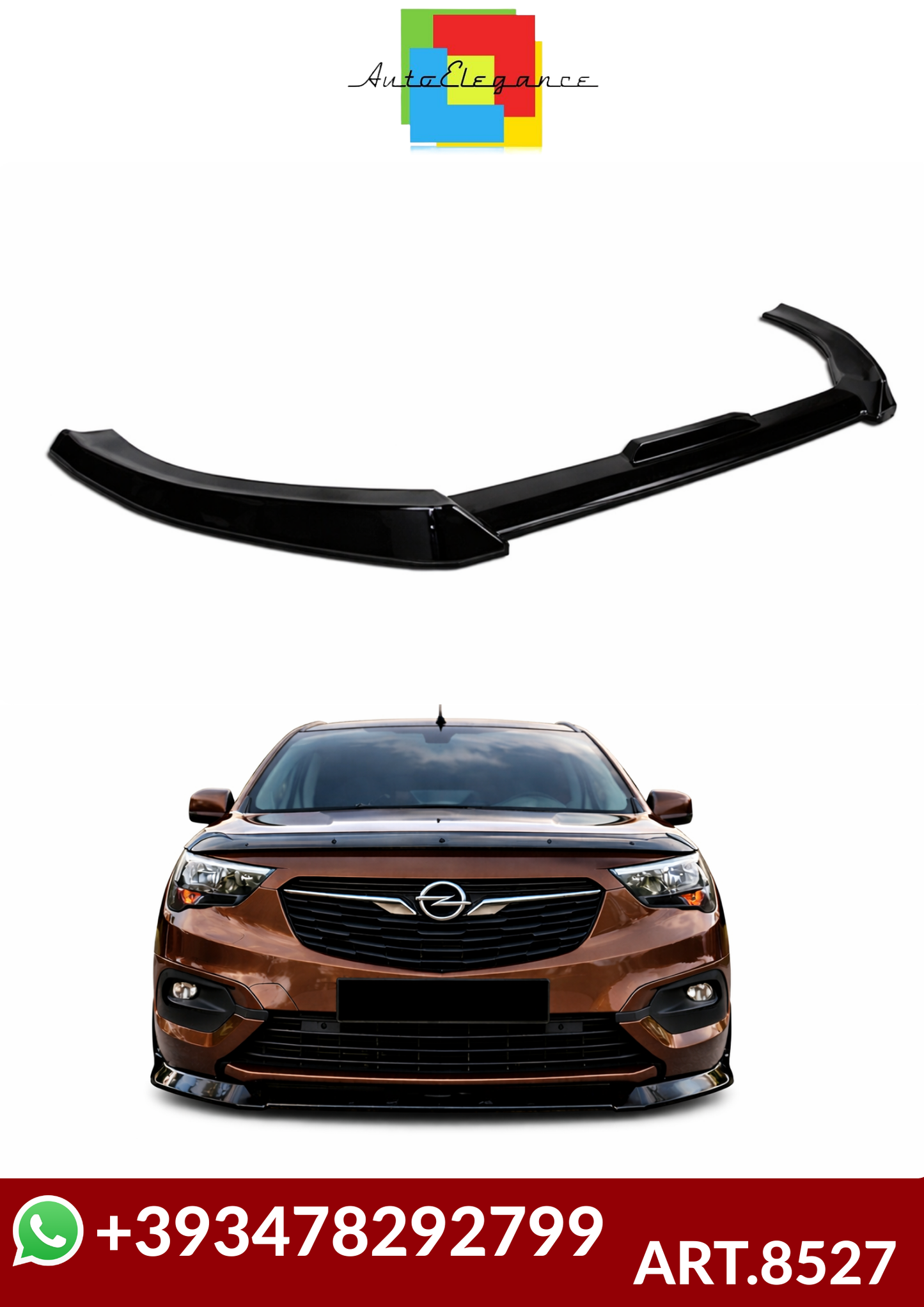 💕ART.8527 SPLITTER  OPEL  CIMBO 2019-up💕