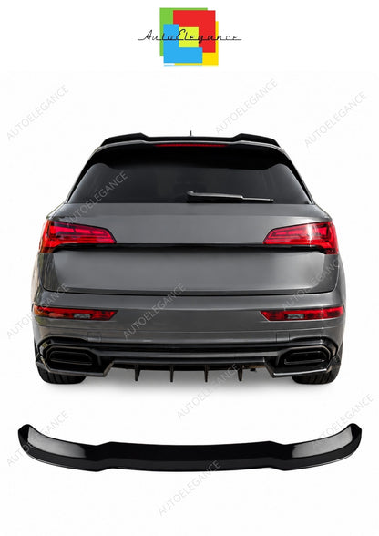 💕 Spoiler Tetto Adatto per Audi Q5 Sportback 20+ Nero Lucido ABS 💕