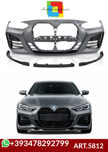 💕ART.5812 PARAURTI ANTERIORE SPORT STYLE BMW 4 G22 G23 2020+💕