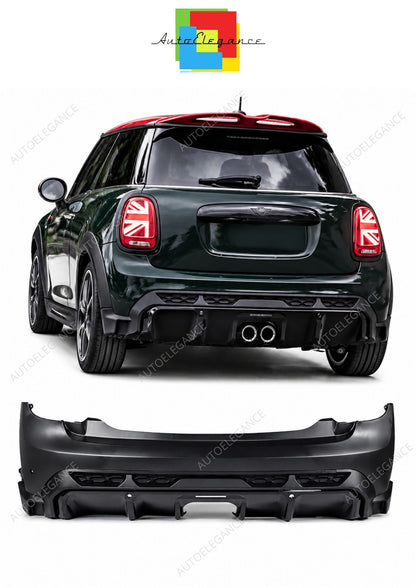 💕 Paraurti Posteriore Adatto per Mini F56 F57 14-20 Look New JCW 💕