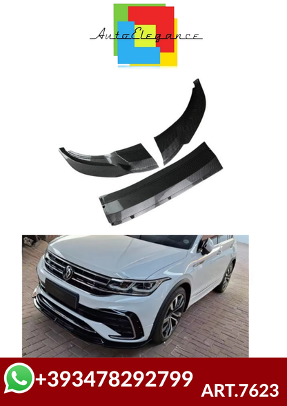 ART.7623 SPLITTER 3PZ  Tiguan MK2 TSI TDI R LINE 2020-2023