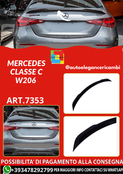 ART.7353  SPOILER MERCEDES CLASSE C  W206