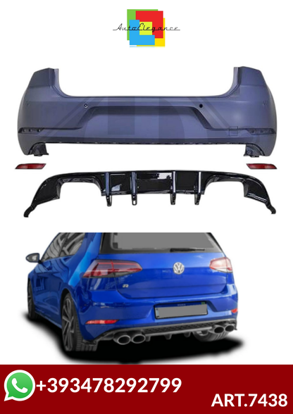ART.7438 PARAURTI POSTERIORI VW  GOLF 12-17 GOLF 7.5R-OPTIK,