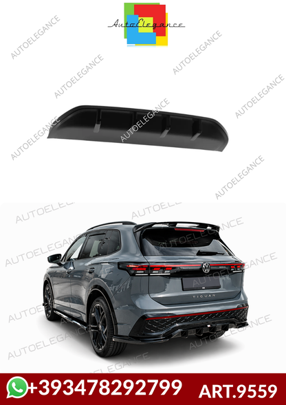 💕ART.9559  DIFFUSORI  Volkswagen Tiguan Mk3 R-Line NERO  LUCIDO 💕