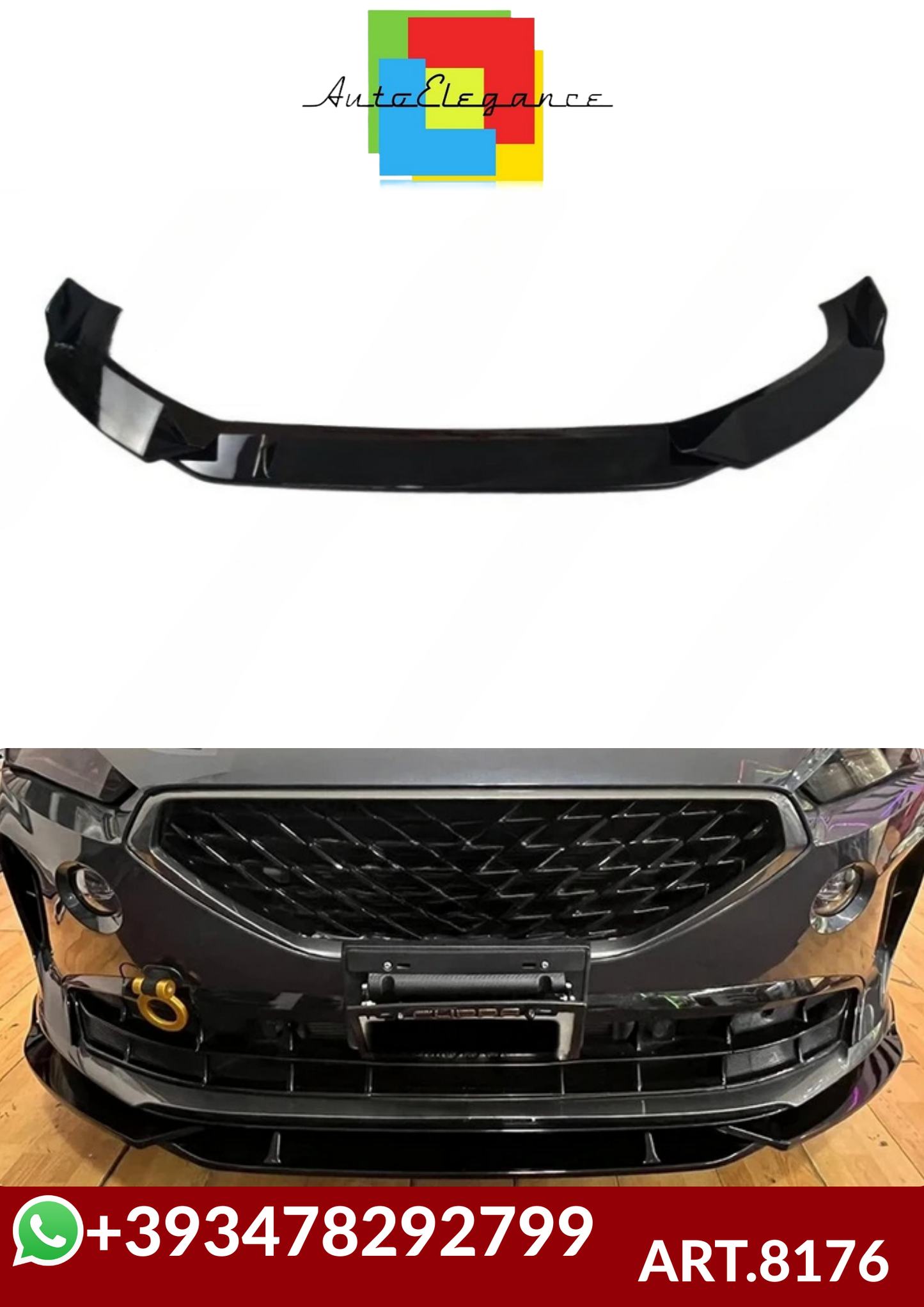 💕ART.8176  SPLITTER  Cupra Formentor VZ VZ5 TSI 1.4e-Hybird Mk1 2020-2024💕
