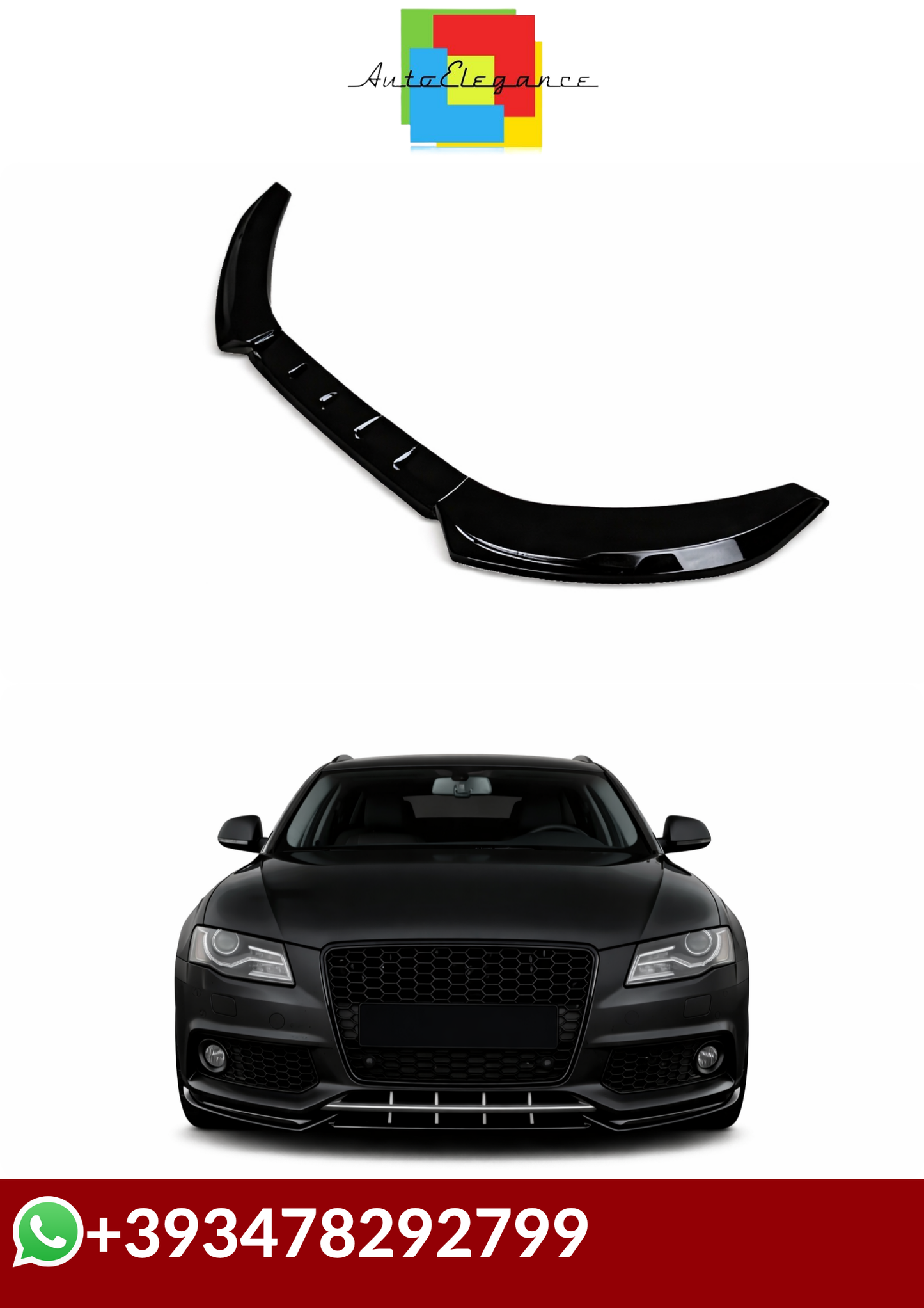 💕SPLITTER  Audi S4 A4 B8 TFSI TDI S-line 2008-2012  💕