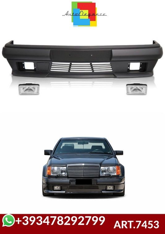 💕ART.7453 Paraurti Anteriore Look Sportivo MERCEDES W124 1985-1995💕