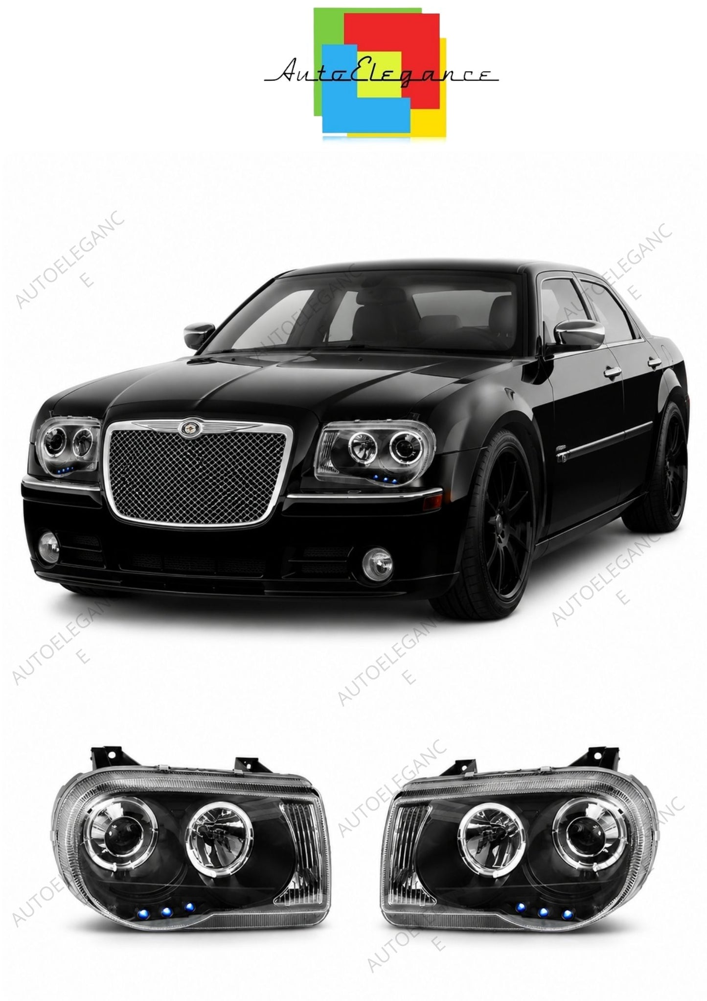 SPLITTER SUITABLE FOR VW GOLF 8 GTI GTD RLINE LOOK GLOSSY BLACK SPORTY DESIGN 