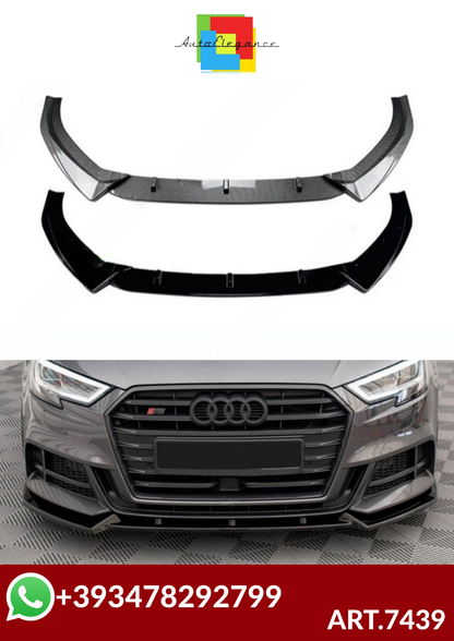 ART.7439 SPLITTER 3PZ  Audi A3 S3 2016-2020