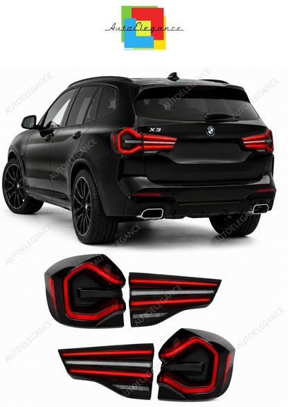 💕 Fanali Posteriori Adatti per BMW X3 G01 17-20 LED Look LCI 💕