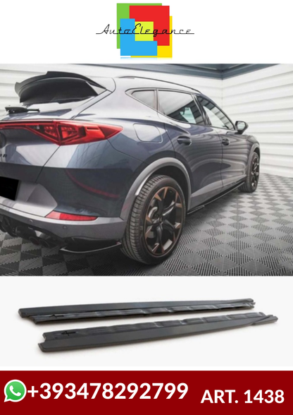 💕ART. 1438 SOTTO MINIGONNE CUPRA FORMENTOR 2020+ NERO LUCIDO -💕