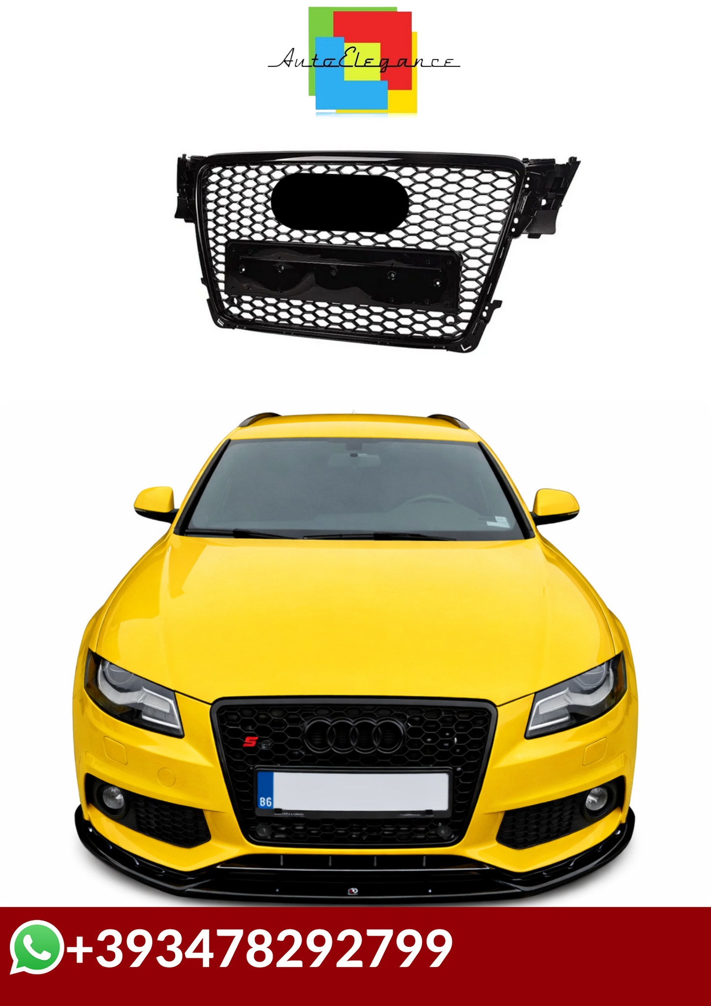 💕GRIGLIA  Audi A4 B8 8T 2008-2012 S4 RS4 💕