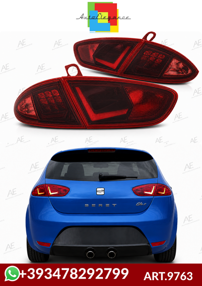 💕ART.9763 FARI POSTERIORI SEAT  LEON 03.09-12 LED ROSE 💕