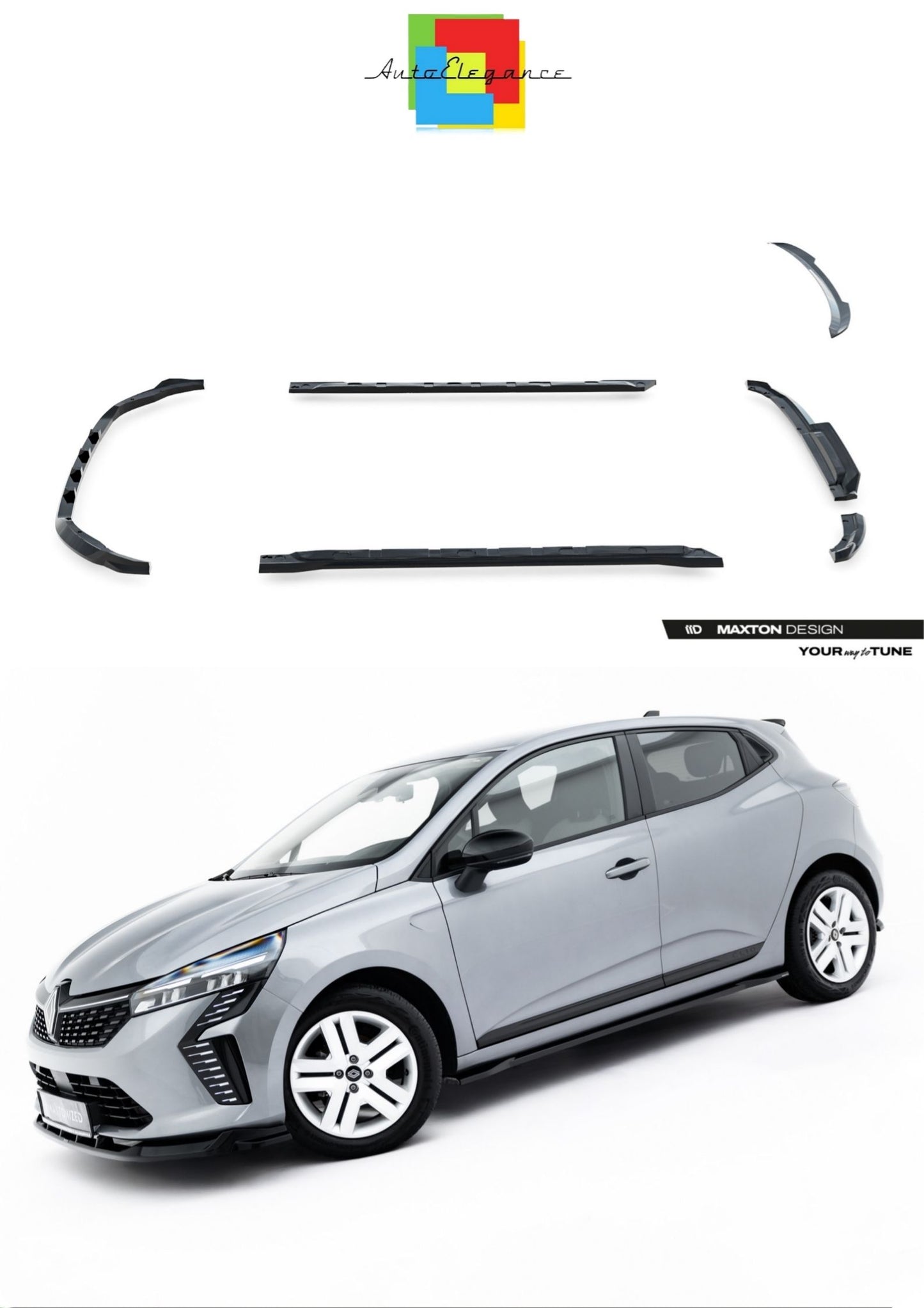 💕 Bodykit adatto per Renault Clio Mk5 Facelift💕