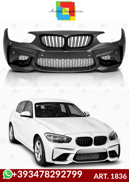 💕ART. 1836 PARAURTI ANTERIORE BMW  SERIE 1 F20 F21 2015-2018 LCI LOOK M2💕
