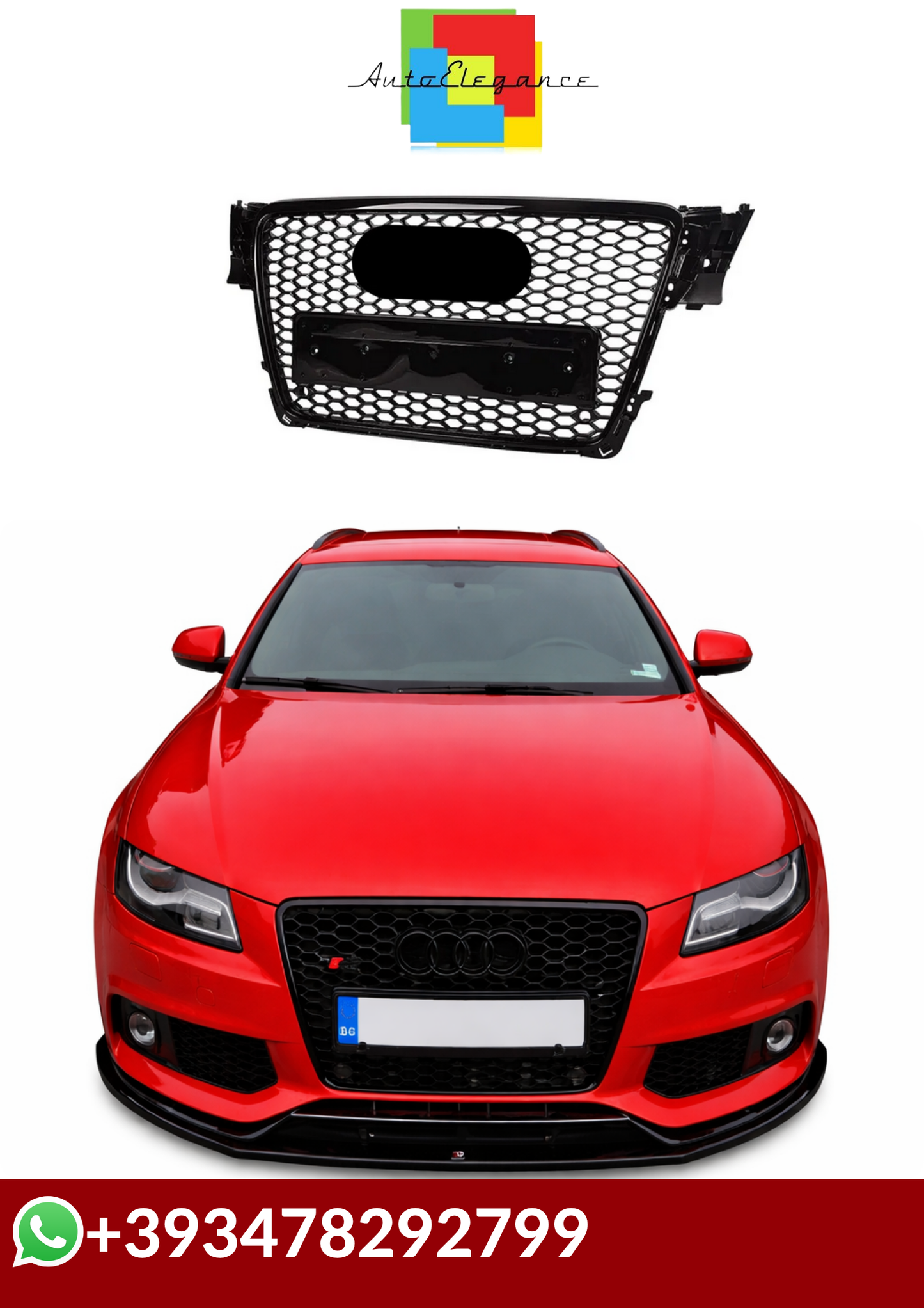 💕GRIGLIA  Audi A4 B8 8T 2008-2012 S4 RS4 💕