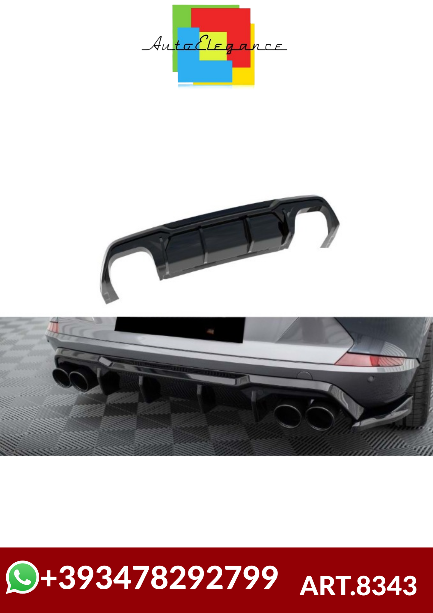 💕ART.8343 DIFFUSORE CUPRA FORMENTOR 2021 -💕