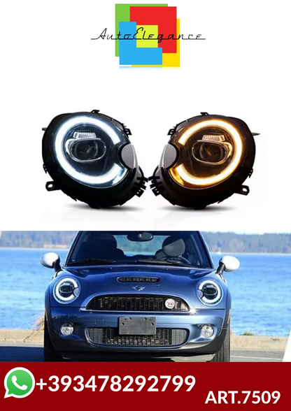 ART.7509 FARI ANTERIORI MINI COOPER  R56 R57 R58 R59 P2007–2013