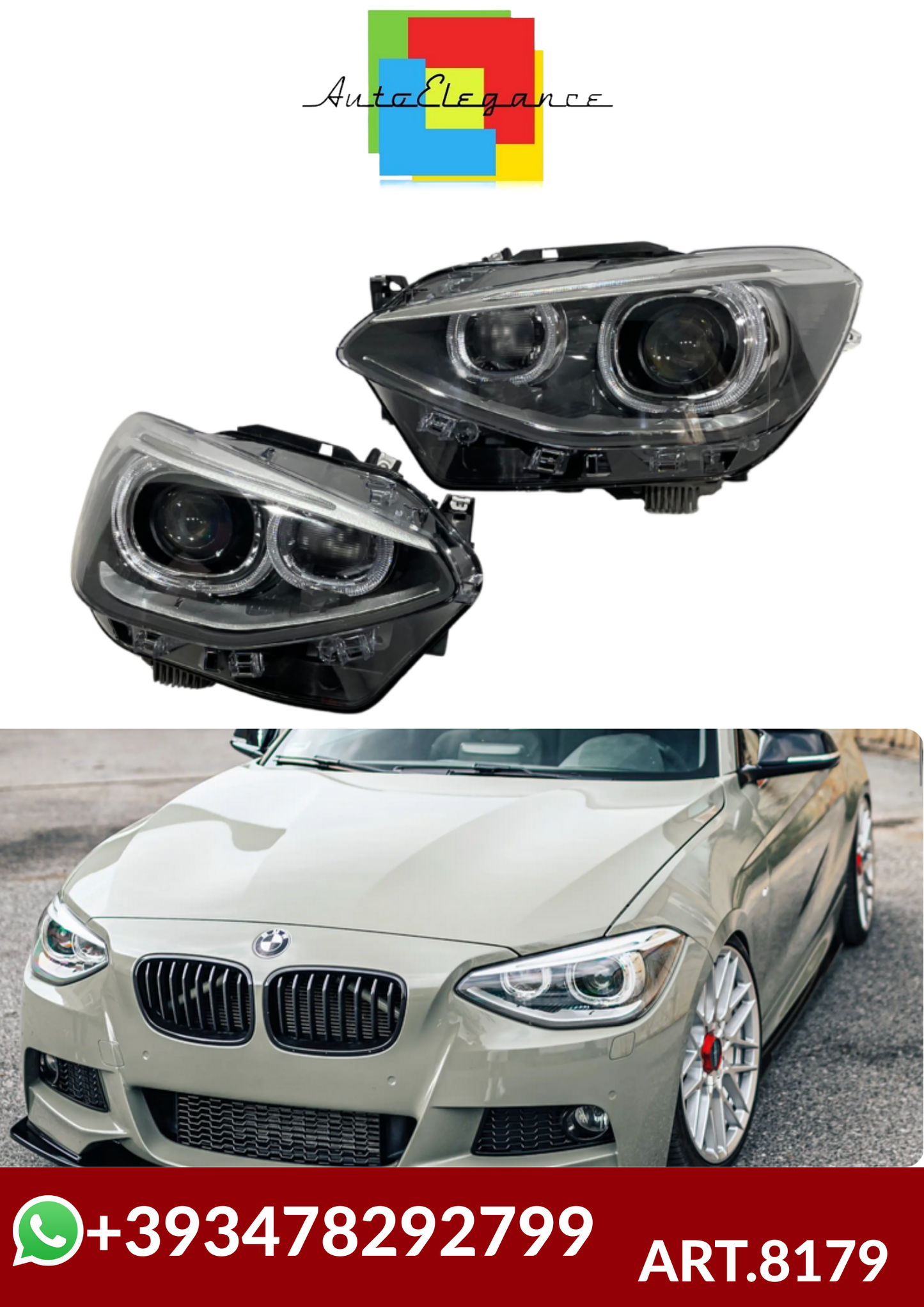 💕ART.8179 FARI  ANTERIORI   BMW F20 / F21 2012-2014💕