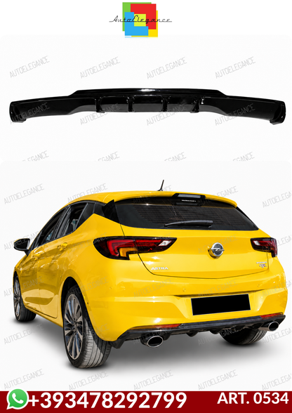 💕ART. 0534 DIFFUSORE OPEL ASTRA K 2015-2021 LOOK RIEGER NERO LUCIDO💕 (Copia)
